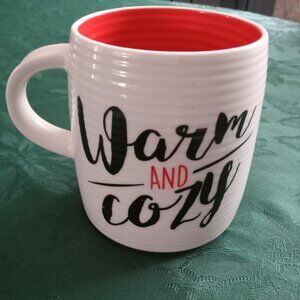Warm and Cozy coffee mug never used